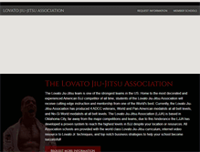 Tablet Screenshot of lovatojjassociation.com
